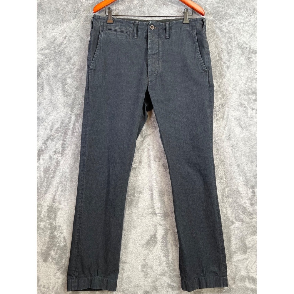 Ralph Lauren Double RL Pants Mens 34x34 (34x31.5) Bedford Cord Officers Trouser